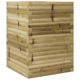 Garden Planter 50x50x68.5 cm Impregnated Wood Pine