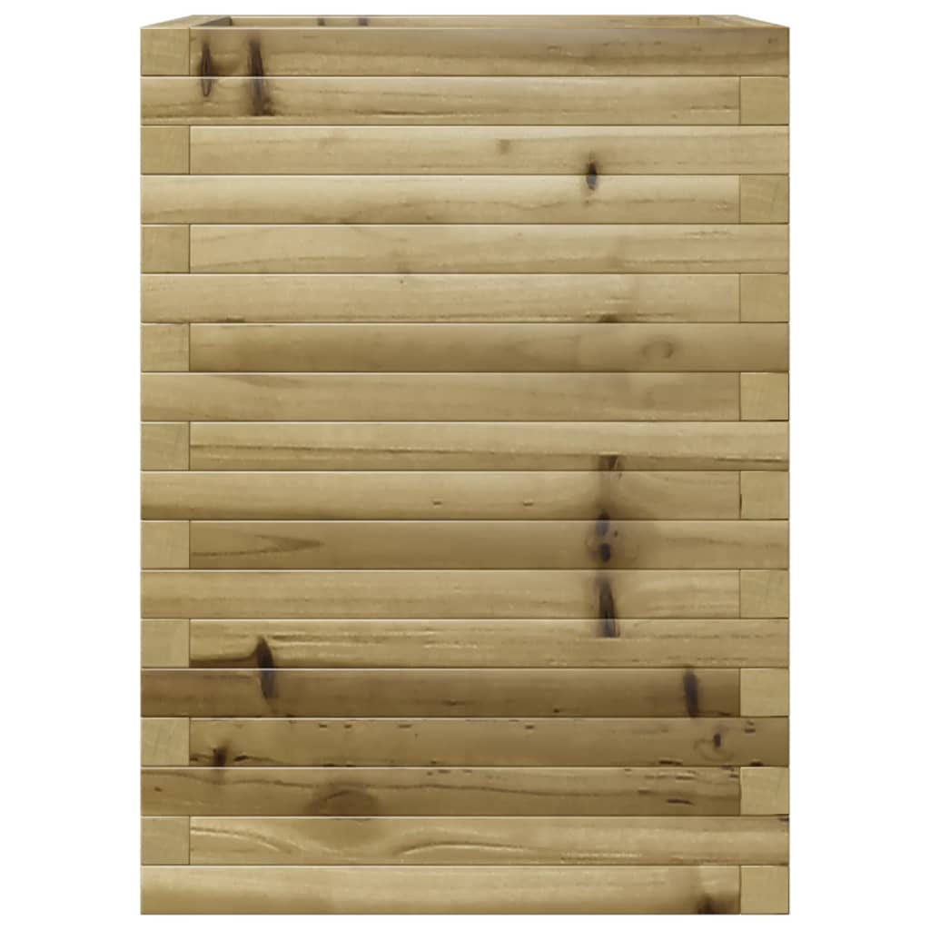 Garden Planter 50x50x68.5 cm Impregnated Wood Pine