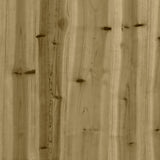 Garden Planter 50x50x68.5 cm Impregnated Wood Pine