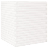 Garden Planter White 60x60x68.5 cm Solid Wood Pine