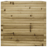 Garden Planter 70x70x68.5 cm Impregnated Wood Pine