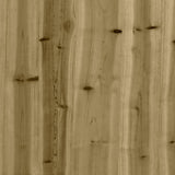 Garden Planter 70x70x68.5 cm Impregnated Wood Pine