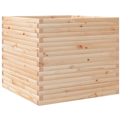 Garden Planter 80x80x68.5 cm Solid Wood Pine