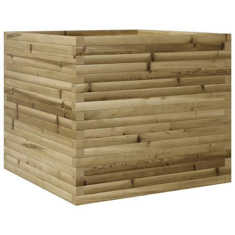 Garden Planter 80x80x68.5 cm Impregnated Wood Pine