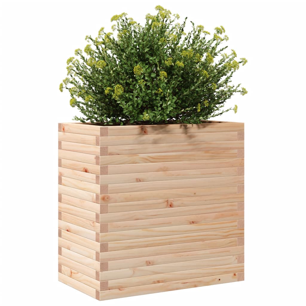 Garden Planter 70x40x68.5 cm Solid Wood Pine