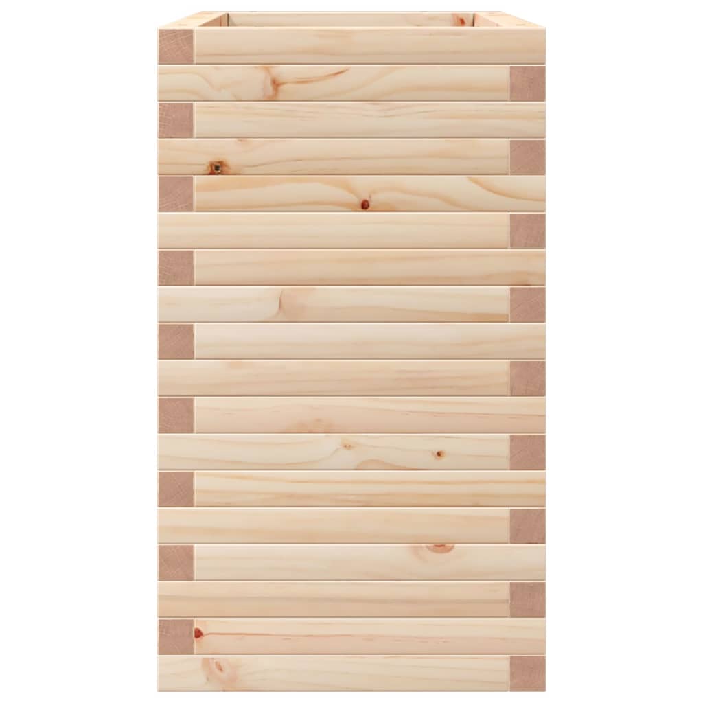 Garden Planter 70x40x68.5 cm Solid Wood Pine