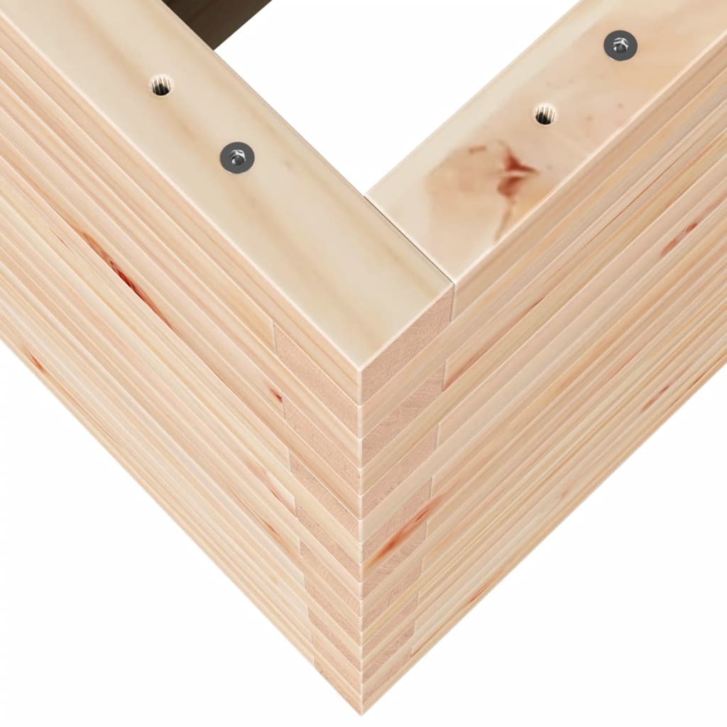 Garden Planter 70x40x68.5 cm Solid Wood Pine