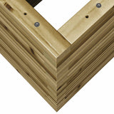 Garden Planter 90x40x68.5 cm Impregnated Wood Pine