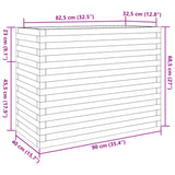 Garden Planter 90x40x68.5 cm Impregnated Wood Pine