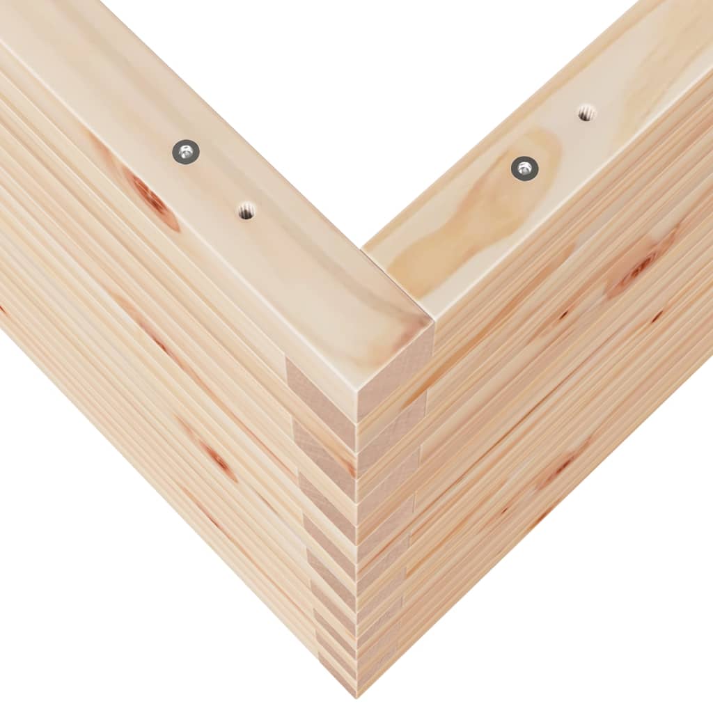 Garden Planter 110x60x68.5 cm Solid Wood Pine
