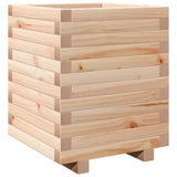 Garden Planter 40x40x49.5 cm Solid Wood Pine