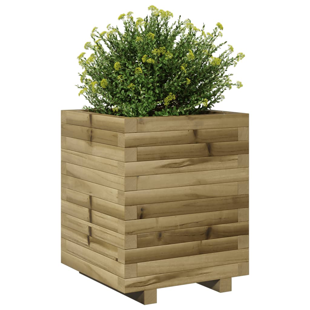 Garden Planter 40x40x49.5 cm Impregnated Wood Pine