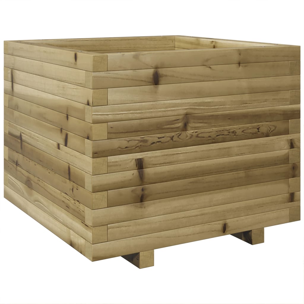 Garden Planter 60x60x49.5 cm Impregnated Wood Pine