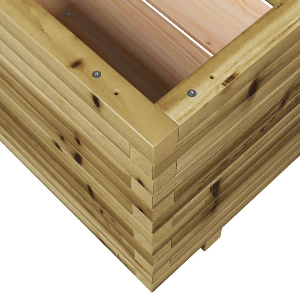Garden Planter 60x60x49.5 cm Impregnated Wood Pine