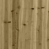 Garden Planter 60x60x49.5 cm Impregnated Wood Pine