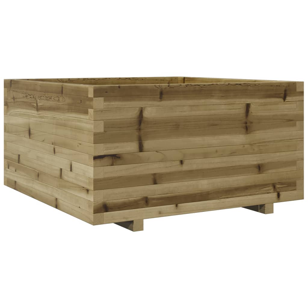 Garden Planter 90x90x49.5 cm Impregnated Wood Pine