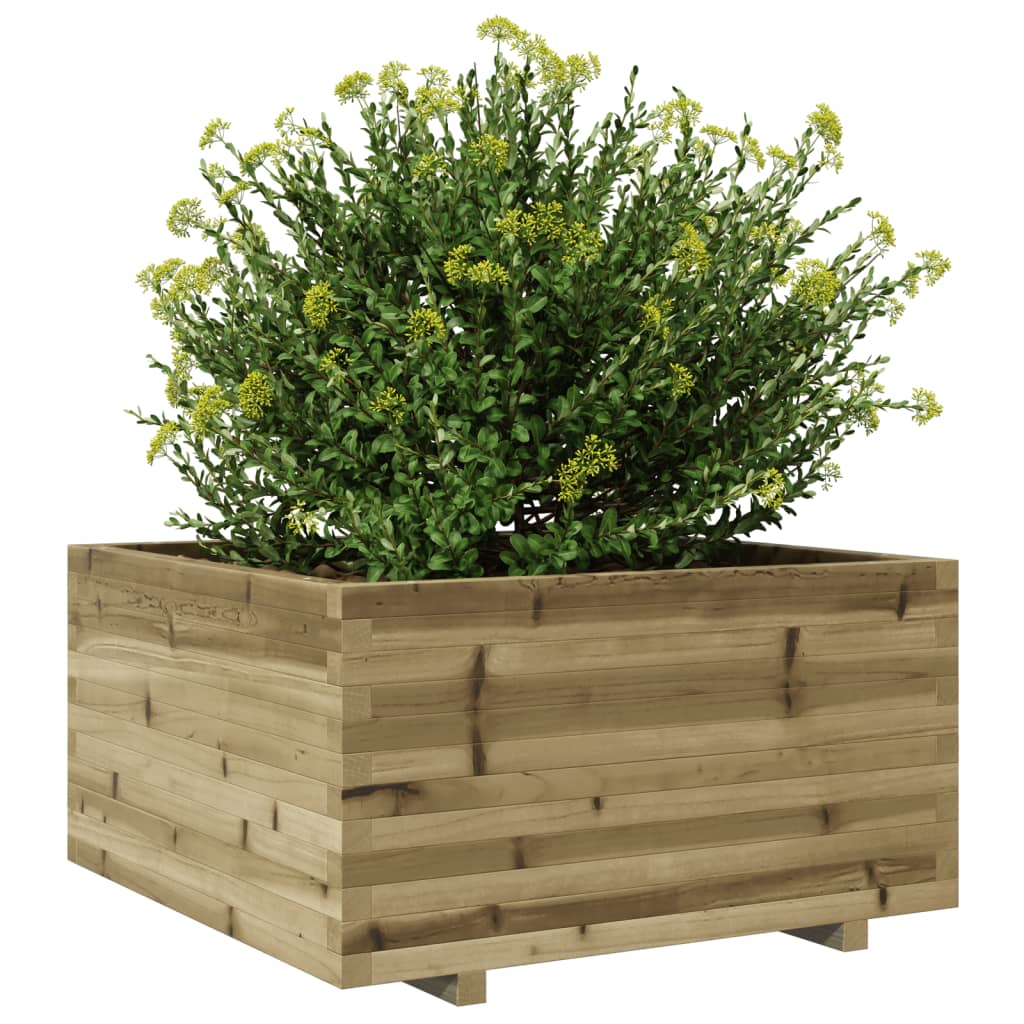 Garden Planter 90x90x49.5 cm Impregnated Wood Pine