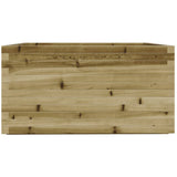 Garden Planter 90x90x49.5 cm Impregnated Wood Pine