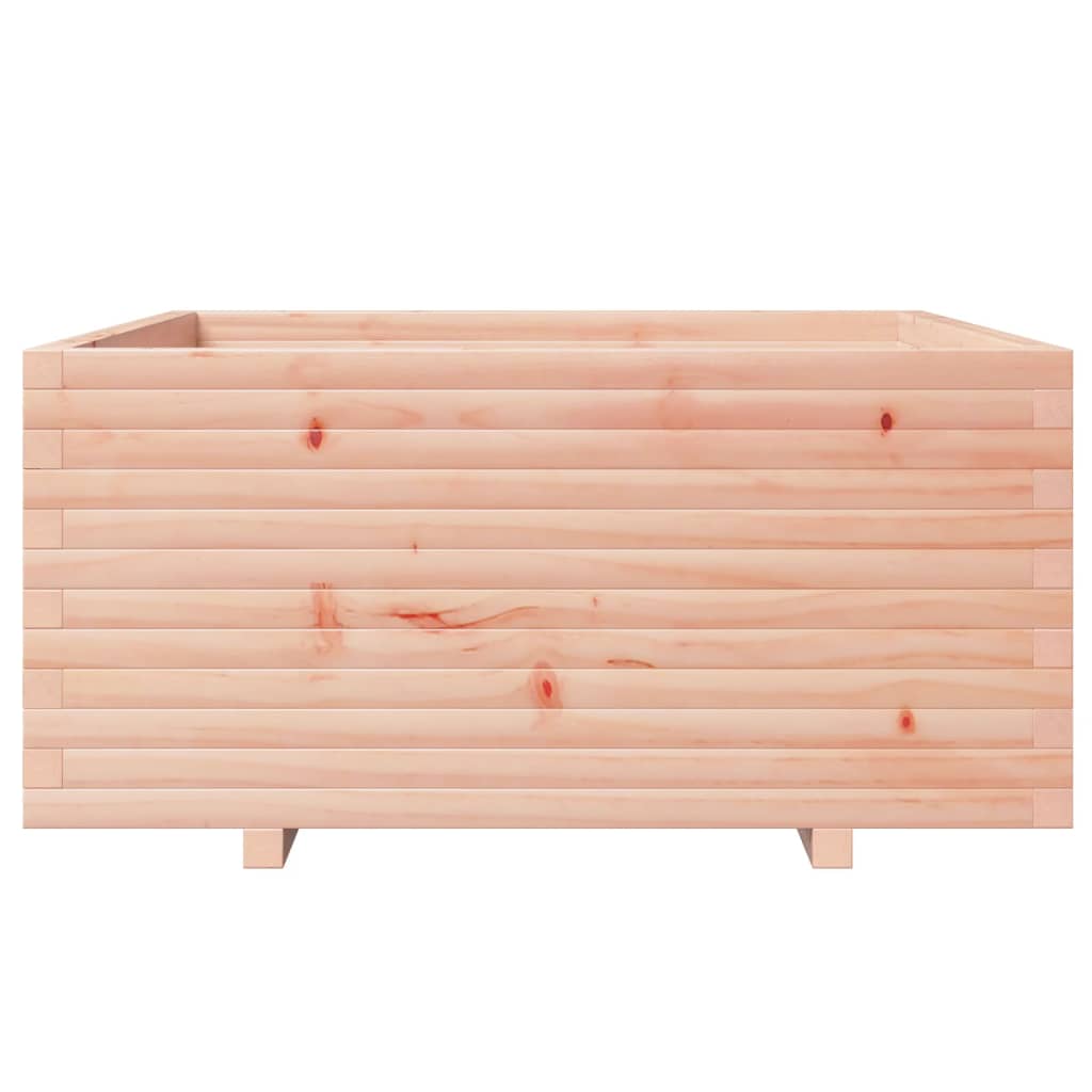 Garden Planter 100x100x49.5 cm Solid Wood Douglas