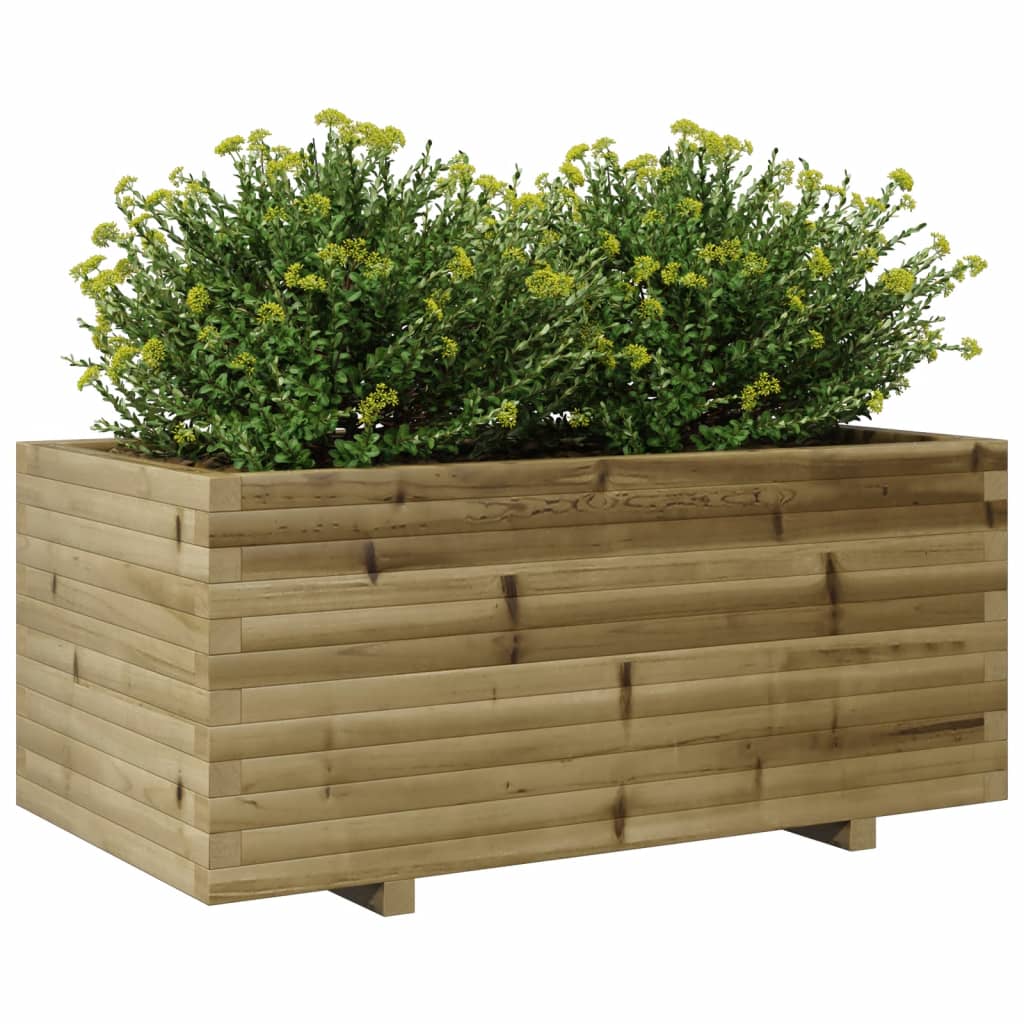 Garden Planter 110x60x49.5 cm Impregnated Wood Pine