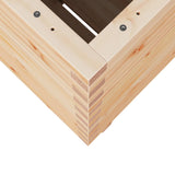 Garden Planter 50x50x72.5 cm Solid Wood Pine