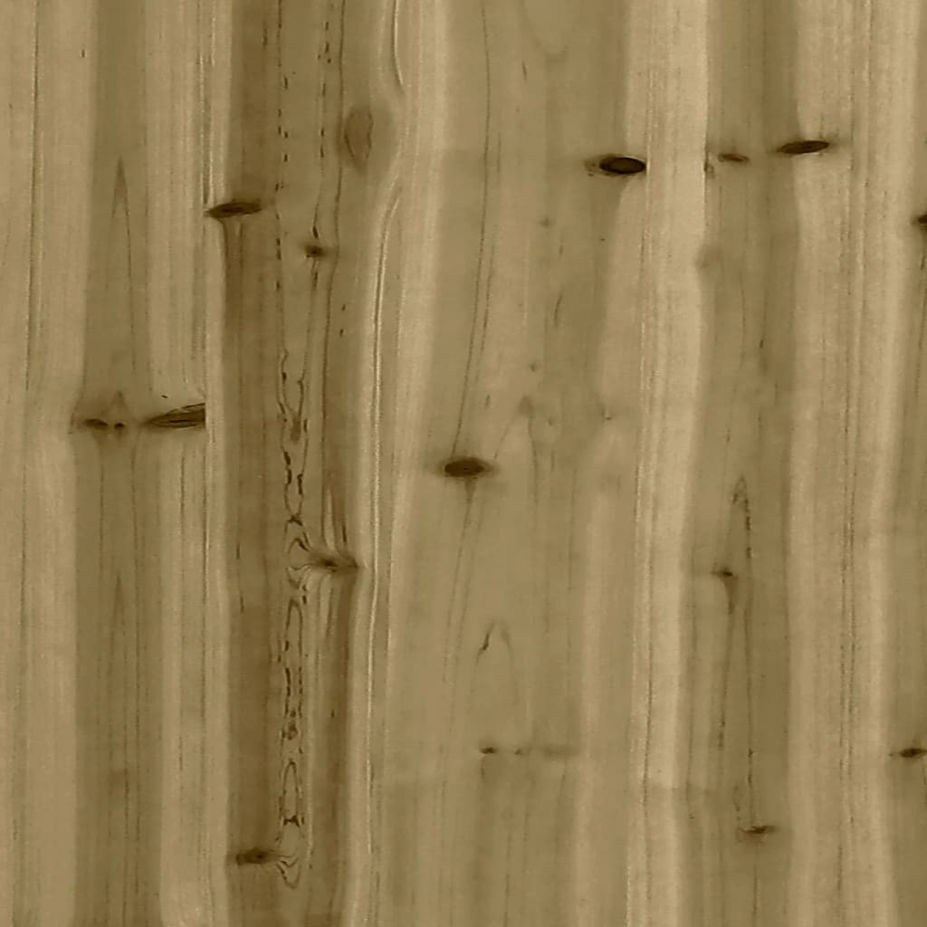 Garden Planter 50x50x72.5 cm Impregnated Wood Pine