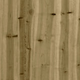 Garden Planter 50x50x72.5 cm Impregnated Wood Pine