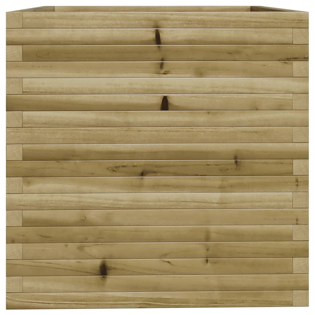 Garden Planter 70x70x72.5 cm Impregnated Wood Pine