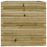 Garden Planter 70x70x72.5 cm Impregnated Wood Pine