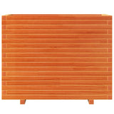 Garden Planter Wax Brown 90x40x72.5 cm Solid Wood Pine