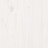 Garden Planter White 70x70x72 cm Solid Wood Pine