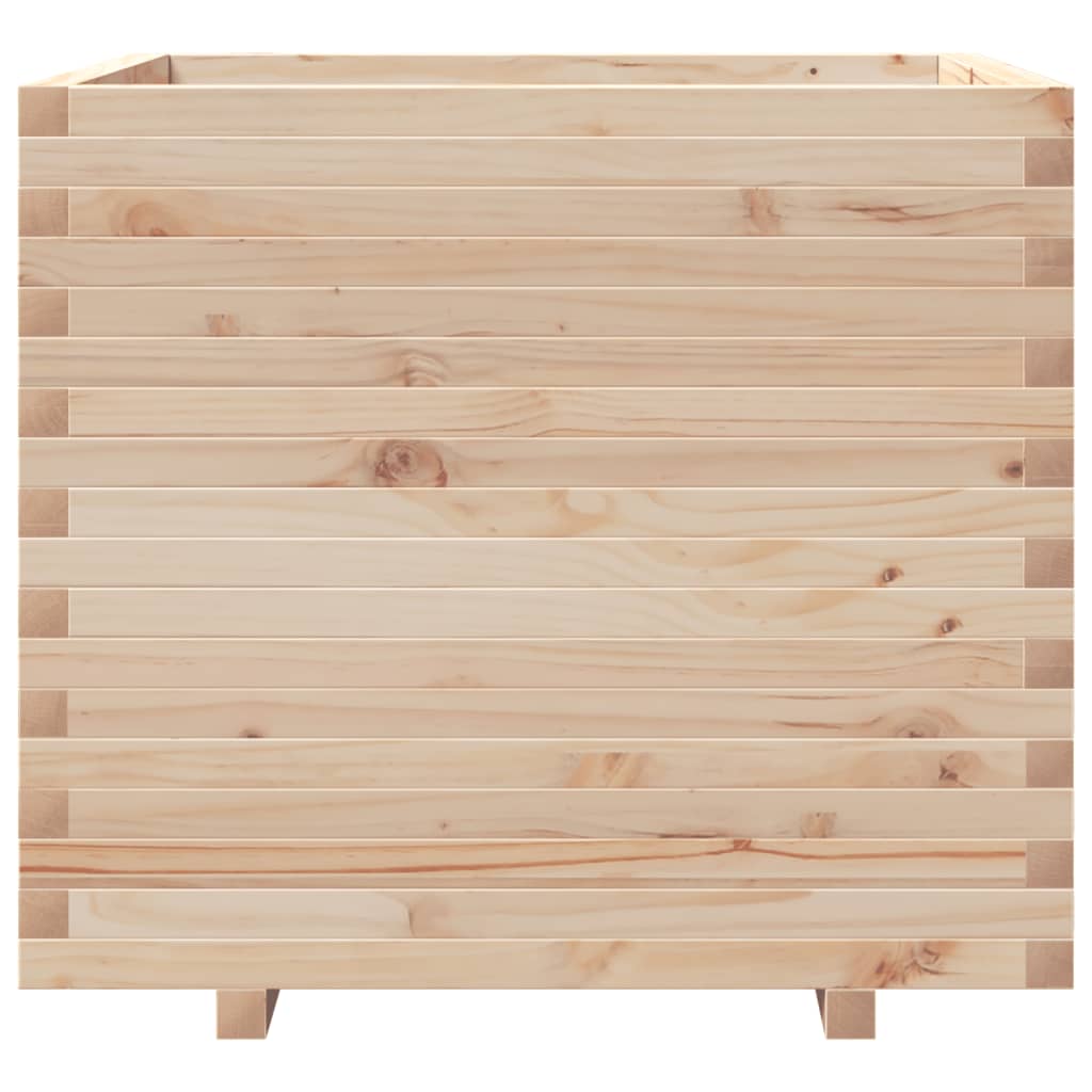 Garden Planter 80x80x72 cm Solid Wood Pine