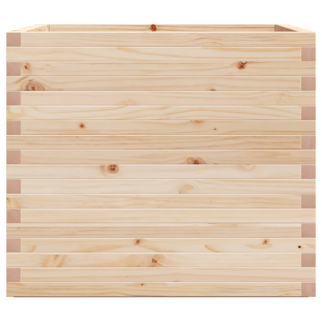 Garden Planter 80x80x72 cm Solid Wood Pine