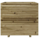 Garden Planter 80x80x72 cm Impregnated Wood Pine