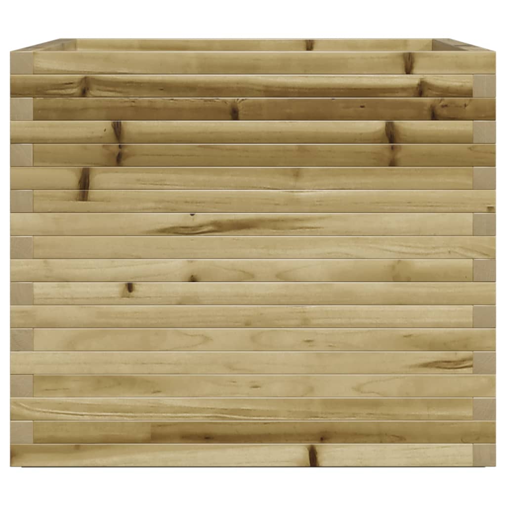 Garden Planter 80x80x72 cm Impregnated Wood Pine