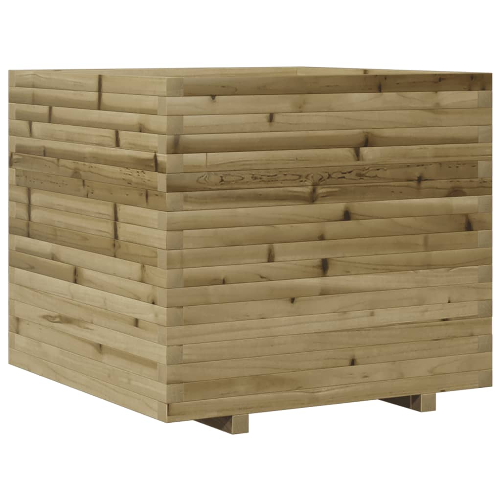 Garden Planter 80x80x72 cm Impregnated Wood Pine