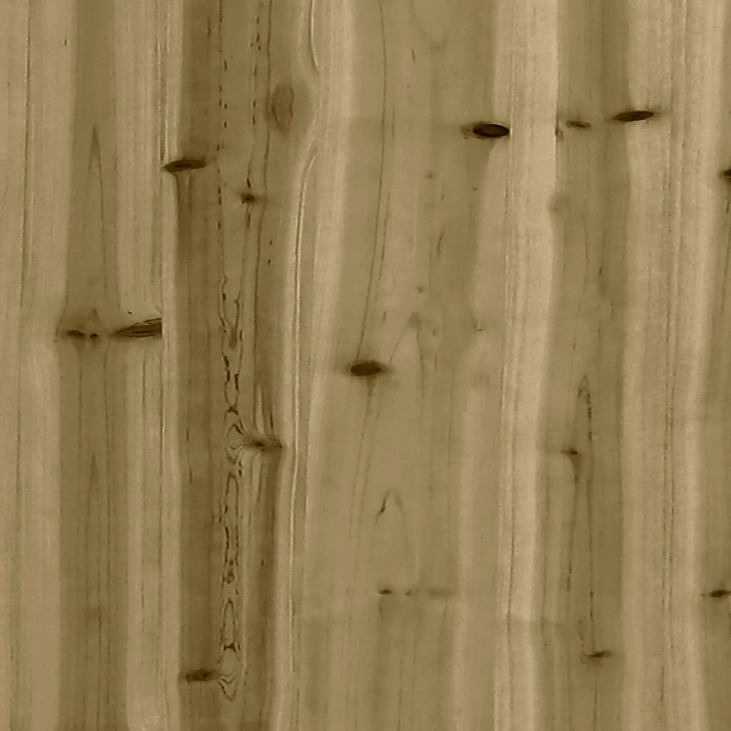 Garden Planter 80x80x72 cm Impregnated Wood Pine
