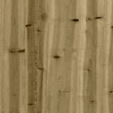 Garden Planter 80x80x72 cm Impregnated Wood Pine