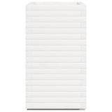 Garden Planter White 70x40x72 cm Solid Wood Pine