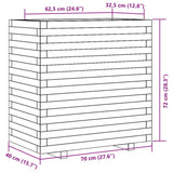 Garden Planter 70x40x72 cm Impregnated Wood Pine