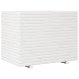 Garden Planter White 90x60x72 cm Solid Wood Pine