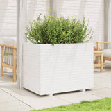 Garden Planter White 90x60x72 cm Solid Wood Pine