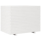 Garden Planter White 90x60x72 cm Solid Wood Pine