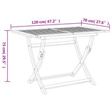 5 Piece Garden Dining Set Solid Wood Acacia