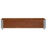 Garden Planter Brown 100x50 cm Solid Wood Pine