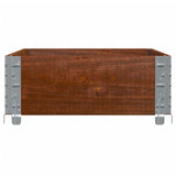 Garden Planter Brown 100x50 cm Solid Wood Pine