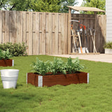 Garden Planter Brown 100x50 cm Solid Wood Pine