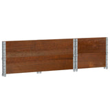 Garden Planter Brown 100x50 cm Solid Wood Pine