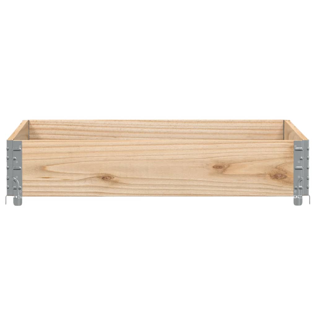Garden Planter 100x100 cm Solid Pine Wood