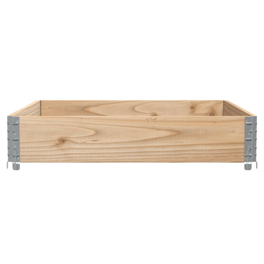 Garden Planter 100x100 cm Solid Pine Wood